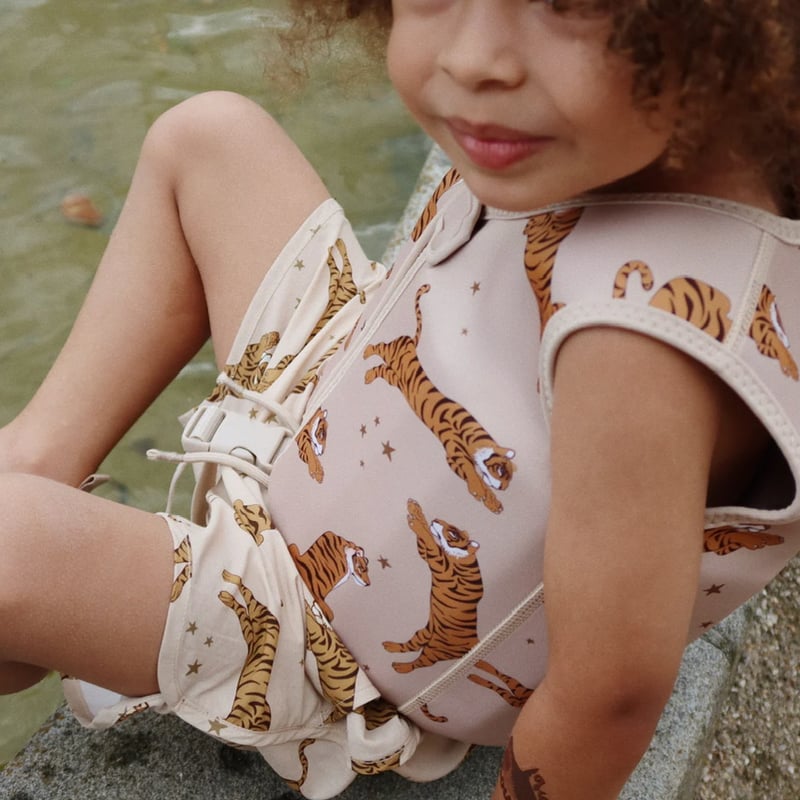 Konges Sløjd NEOPRENE FLOAT VEST - TIGER | Baby