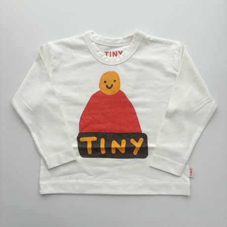 tiny cottons  BEANIE GRAPHIC SLEEVE TEE
