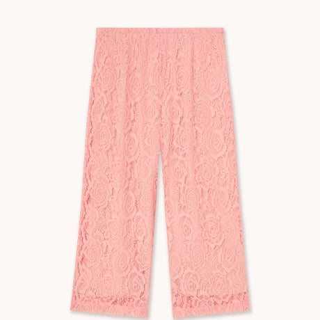 tiny cottons LACE FABRIC PANT - pink