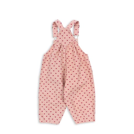 Konges Sløjd 　NOLA SEQUIN OVERALLS GOTS - BERRY COEUR