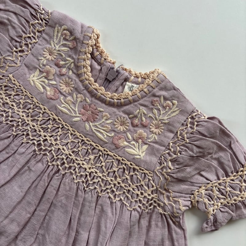 Apolina BABY DORA BLOUSE - LILAC | Baby Style LAB