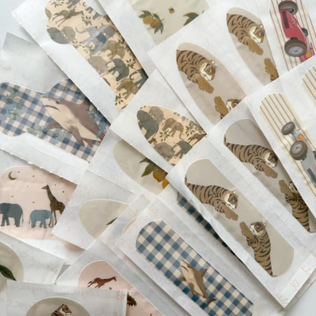 Konges Sløjd 　KISS AND COMFORT BANDAGES-BLUE MIX