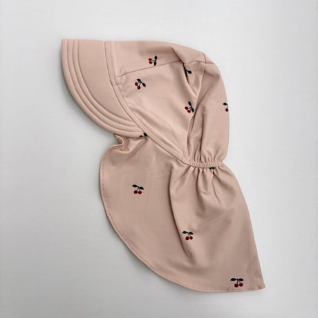 Konges Sløjd　MANUCA FRILL SUN HAT GRS - CHERRY BLUSH