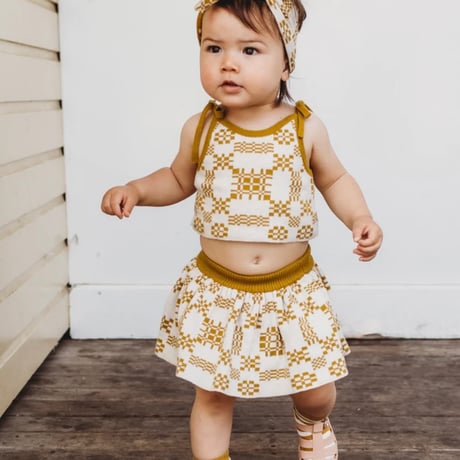 MABLI  BRITHLEN SKIRT - SAND
