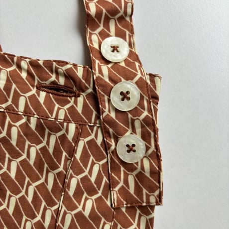 CARAMEL　HEDERA SKIRT - APRICOT GEO PRINT