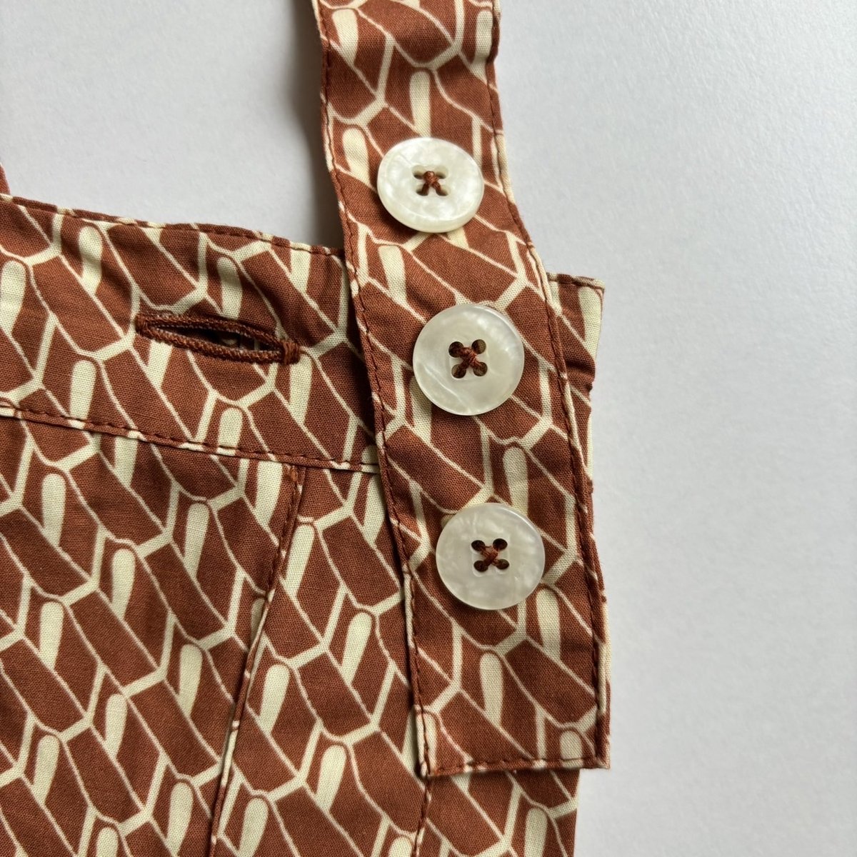 CARAMEL HEDERA SKIRT - APRICOT GEO PRINT | Baby CARAMEL HEDERA SKIRT - APRICOT GEO PRINT | Baby