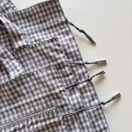 ドローイングバッグ gingham check Mサイズ/Mサイズ(shoulder)/Sサイズ/Miniサイズ/miniminiサイズ