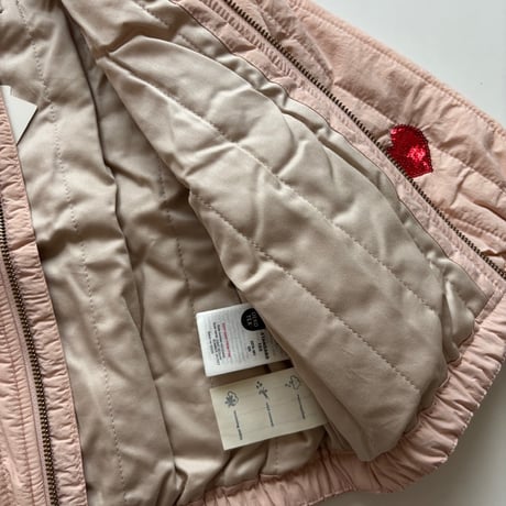 KongesSløjd　JUNO SEQUIN BOMBER JACKET - CAMEO ROSE