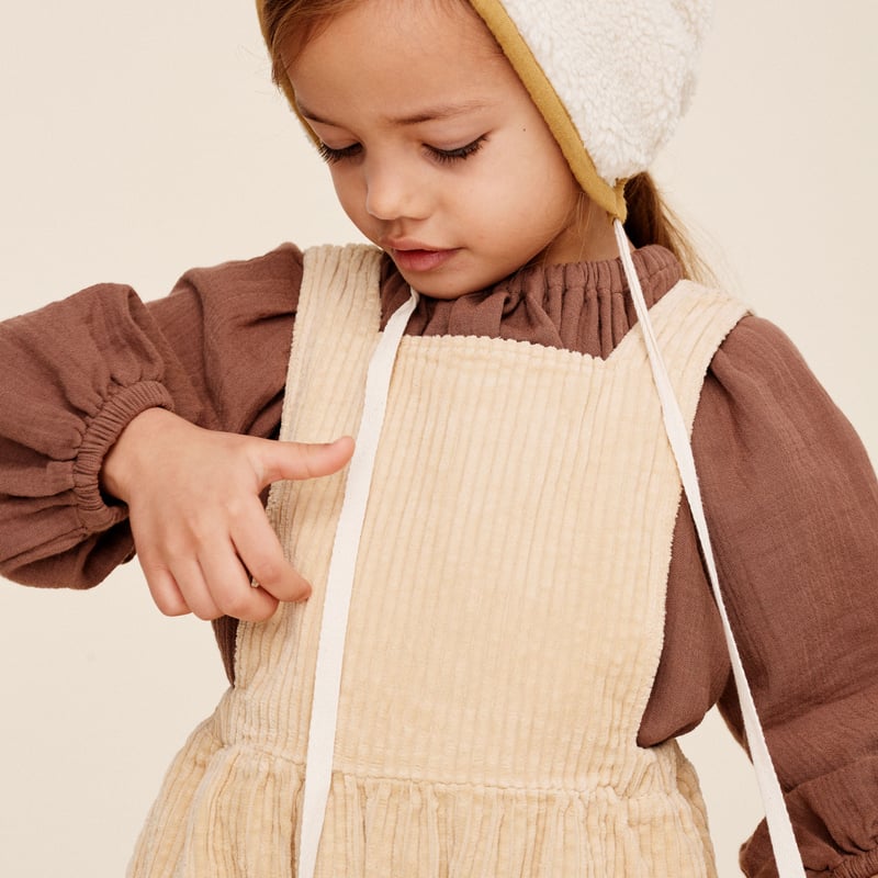 Liilu Teddy Bonnet - warm sand | Baby Style LAB