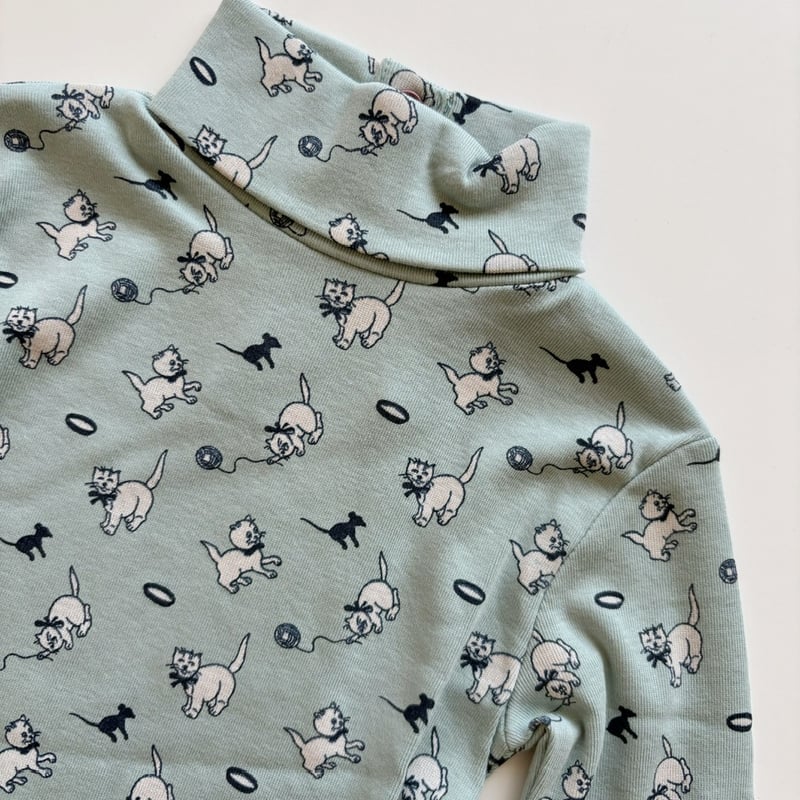トップス Turtleneck Sage Cat & Mouse 3y Misha & Puff Turtleneck