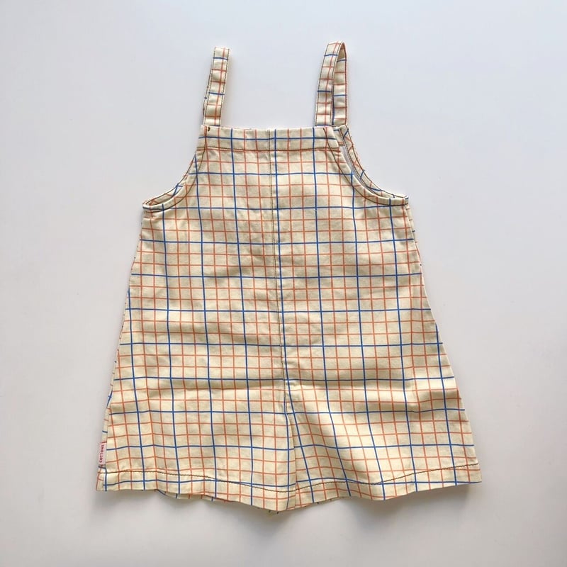 tinycottons ???? grid short overall