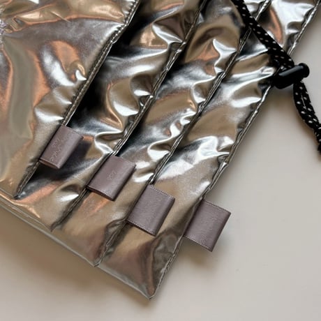 ドローイングバッグ metallic Mサイズ(shoulder)/Sサイズ/Miniサイズ/miniminiサイズ