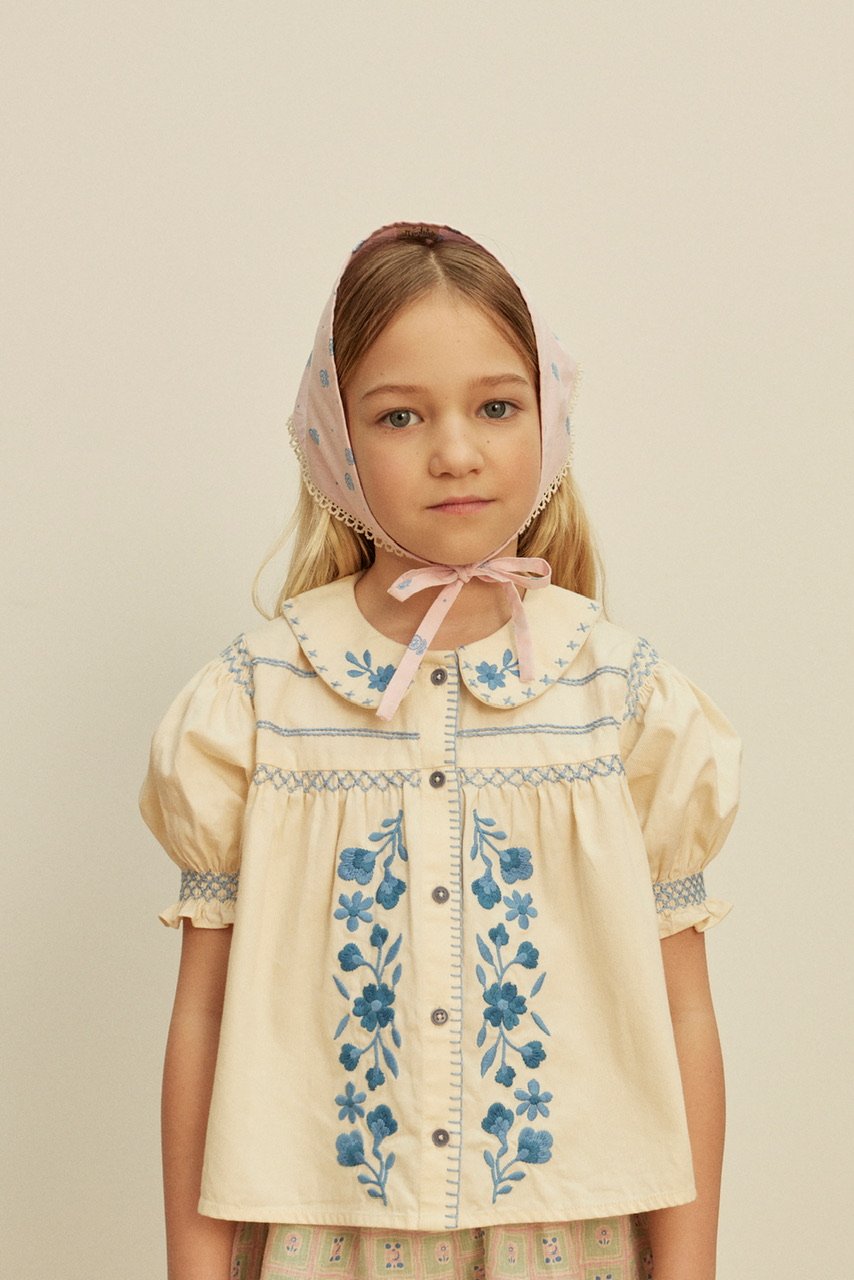 Apolina HEIDI BLOUSE - CREAM | Baby Style LAB