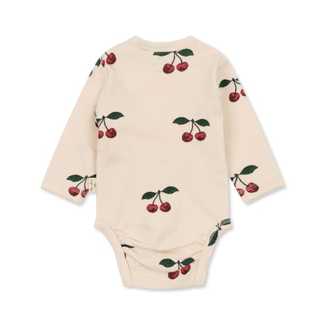 Konges Sløjd  BASIC LS NEWBORN BODY GOTS/MA GRANDE CERISE