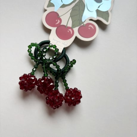 KongesSløjd  2 PACK CHERRY HAIR ELASTIC