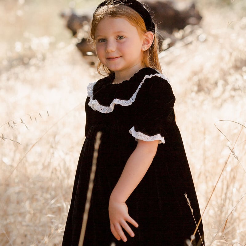 NORALEE AMELIA DRESS - BLACK | Baby Style LAB