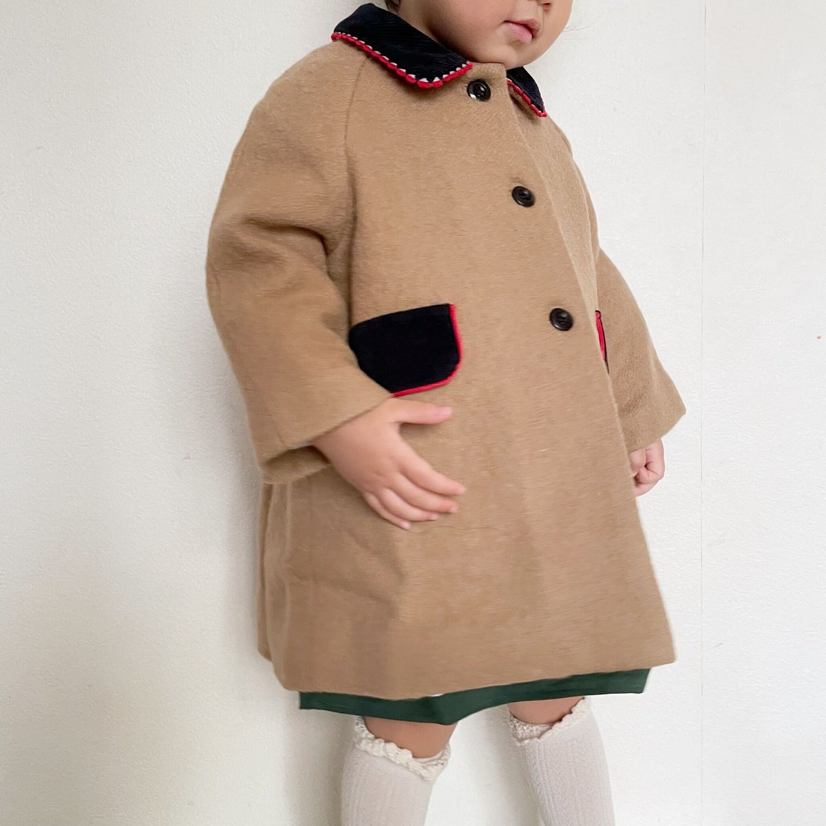 caramel coat コート4y