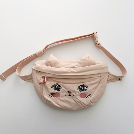 Konges Sløjd 　JUNO KITTY BUMBAG - CAMEO ROSE
