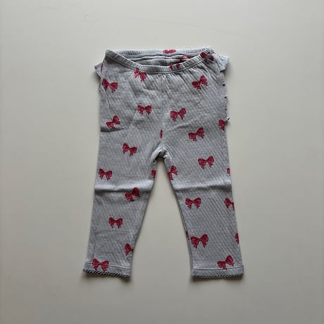 KongesSløjd　SUI FRILL PANTS GOTS - ROSIA BLUE BOW