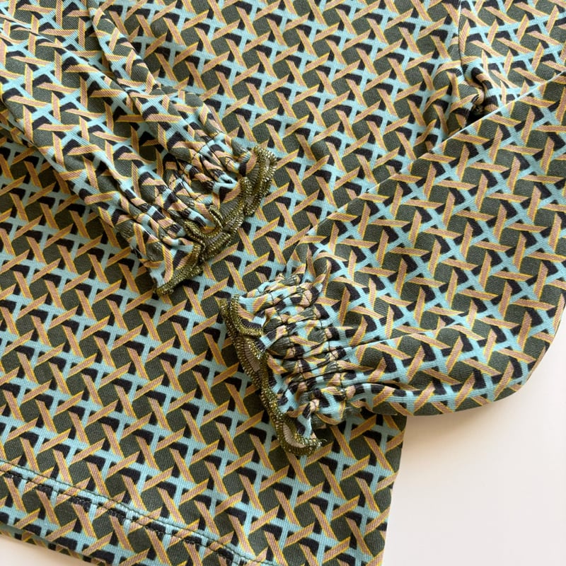 トップス Misha and Puff Leaf Lattice 5y 50%Off!! Misha and Puff◇ Pattie Top◇ Leaf Lattice - MaRiet