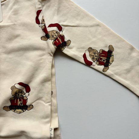 Konges Sløjd 　BASIC BODY/PANTS SET GOTS  - CHRISTMAS TEDDY