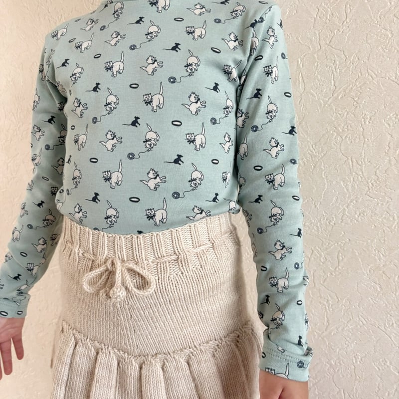 Misha & Puff Turtleneck - Sage Cat & Mouse | Ba