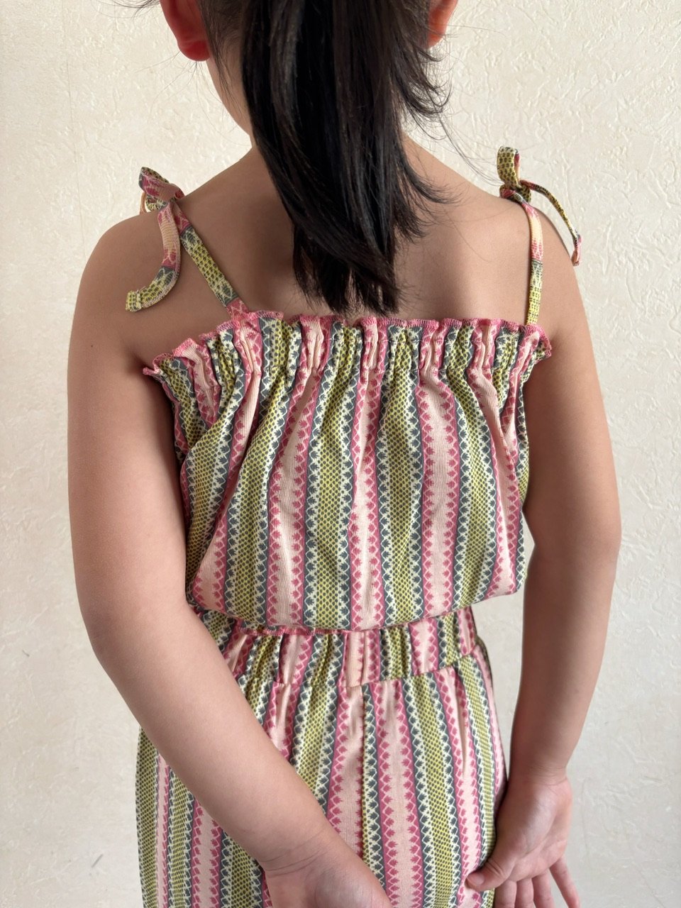 Misha & Puff RUFFLE PEDAL PUSHER - AURA VAQUERO