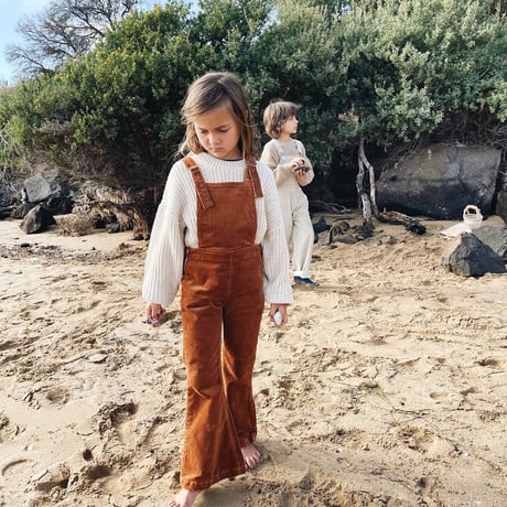Twin Collective-FARRAH OVERALL-TOFFEE CORD
