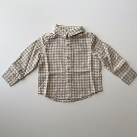 NORALEE　harrison button down - dove check
