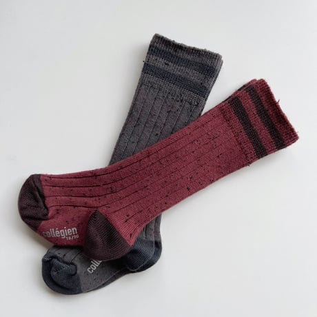 Collegien  Noa - Ribbed Nepp Varsity Knee-high Socks