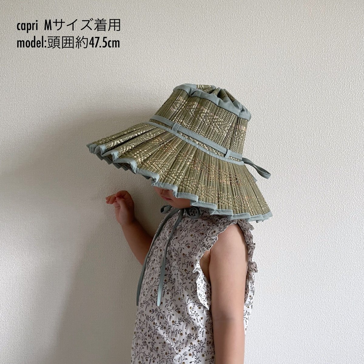 新品 LORNA MURRAY Bespoke Inlet Capri Hat LORNA MURRAY（ローナマーレイ）の「《別注》Anan Bespoke Capri