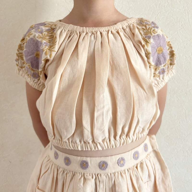 Apolina VELMA SKIRT SET - BLUSH | Baby Style LAB