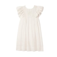 FAUNE  Zinnia Dress - Pure White