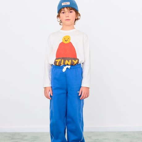 tiny cottons  BEANIE GRAPHIC SLEEVE TEE