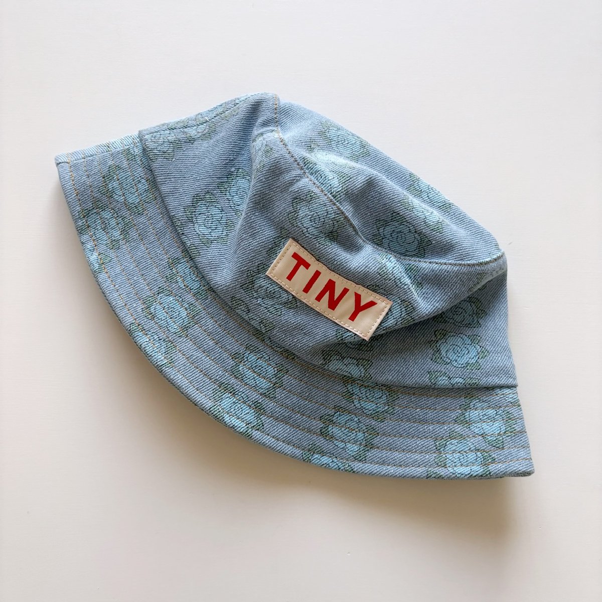 TINY COTTONS バケットハット tiny cottons Blue Flowers Bucket Hat | Baby St