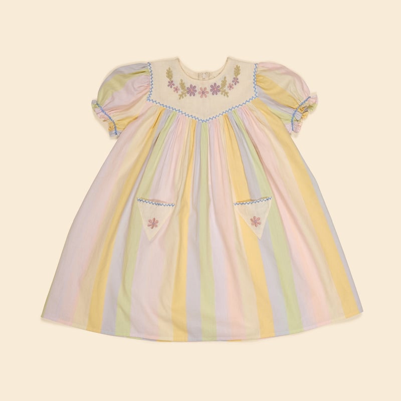 Apolina KIKI DRESS - PAINTERS STRIPE | Baby St