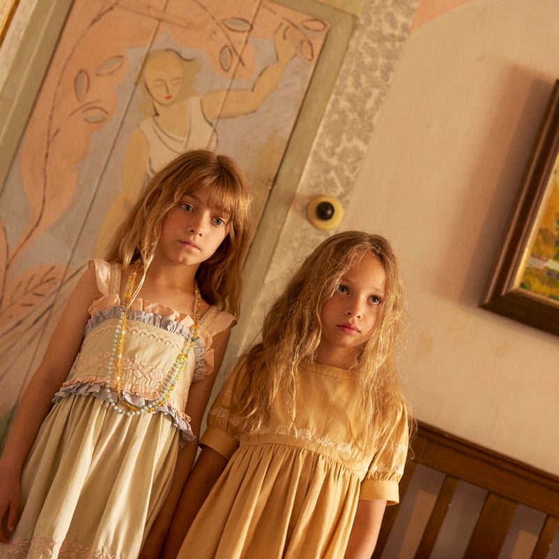 Apolina LUCINDA SUNDRESS - CLOUD | Baby Style LAB