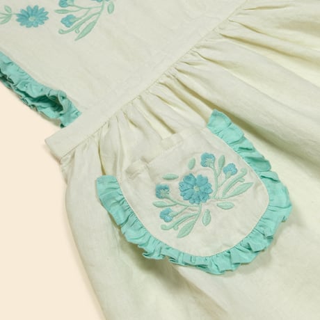 Apolina  IDA DRESS - MINT CREAM/SEAGLASS