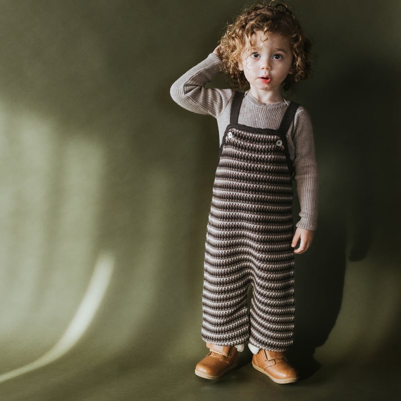 MABLI PORTH OVERALLS - UMBER | Baby Style LAB