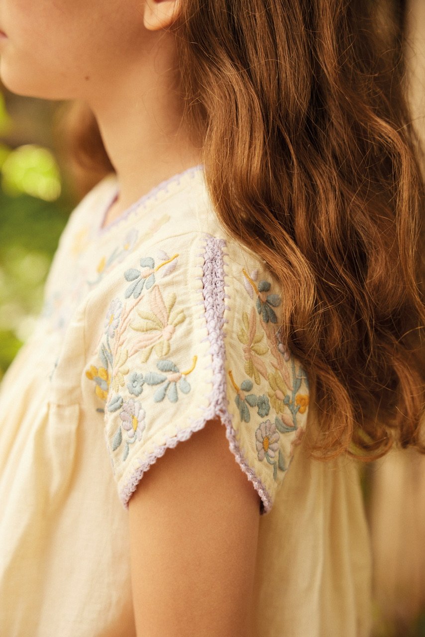 Apolina STEVIE BLOUSE - CREAM | Baby Style LAB