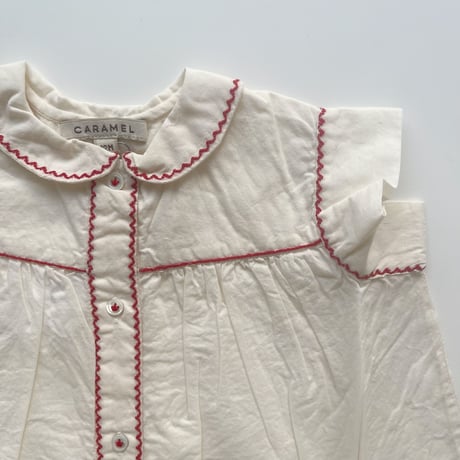 CARAMEL 　LEMONGRASS  BABY SET - OFF WHITE