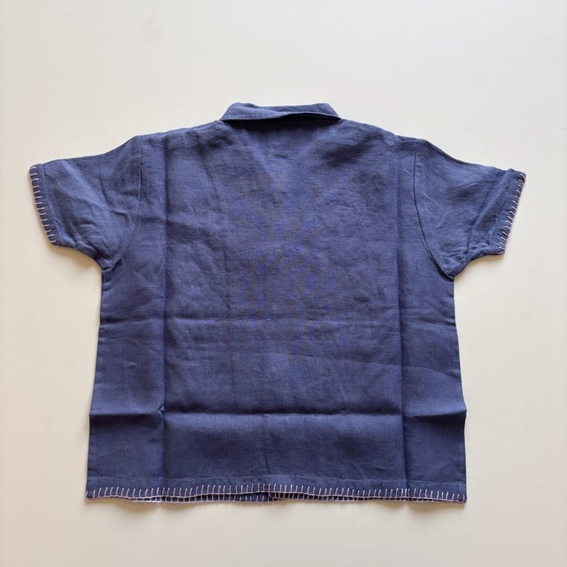 Apolina DONNY EMBROIDERED SHIRT - AZUL | Baby
