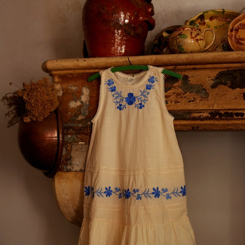 Apolina CLARA DRESS - MILK | Baby Style LAB