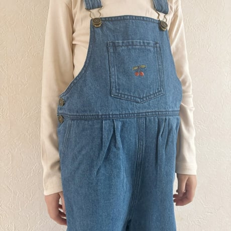 Konges Sløjd MAGOT OVERALLS GOTS - DENIM BLUE CHERRY