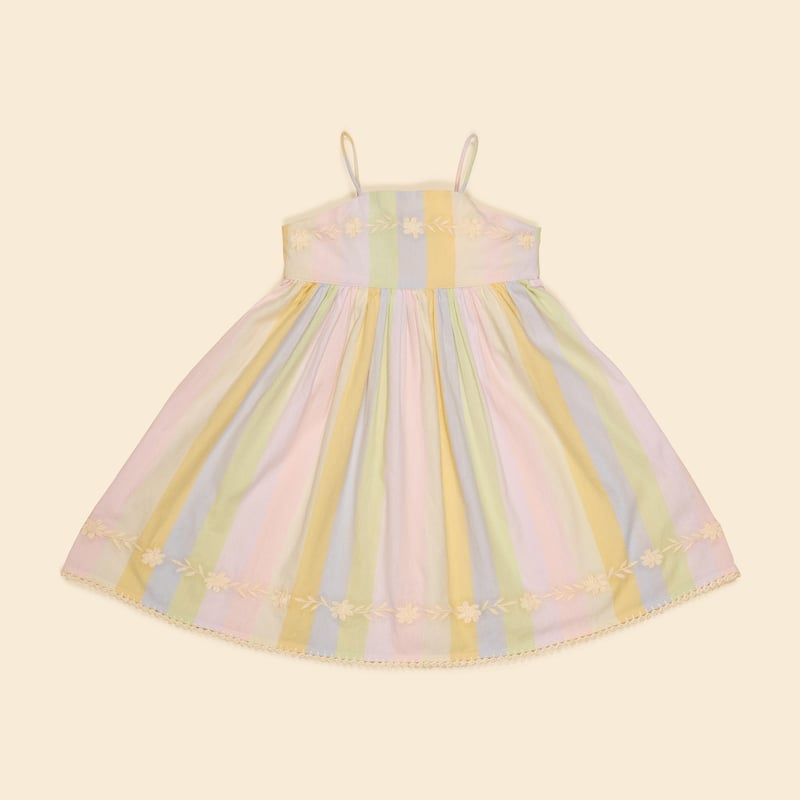 Apolina MAGRIT SUNDRESS - PAINTERS STRIPE | Ba