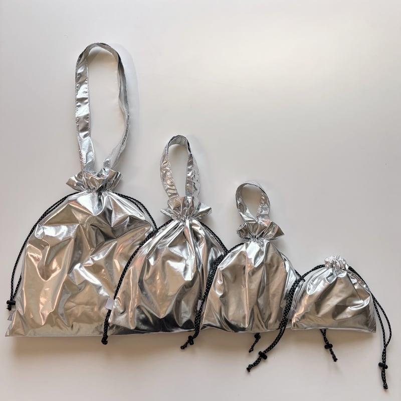 ドローイングバッグ metallic Mサイズ/Sサイズ/Miniサイズ