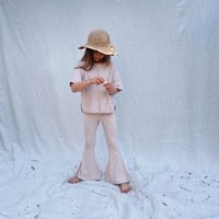 Twin Collective　HIPPIE LOUNGE CLUB FLARE SET - MOONLIGHT HEMP