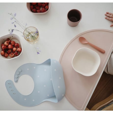 Mushie Silicone Mat(Rainbow)