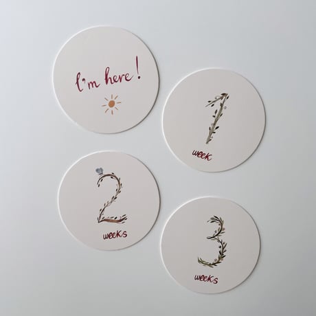 Mushie MILESTONE CARDS