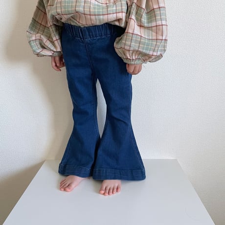 Twin Collective-FARRAH FLARE JEAN-FUTURE BLUE